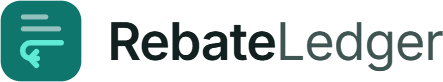 RebateLedger — rebate management platform